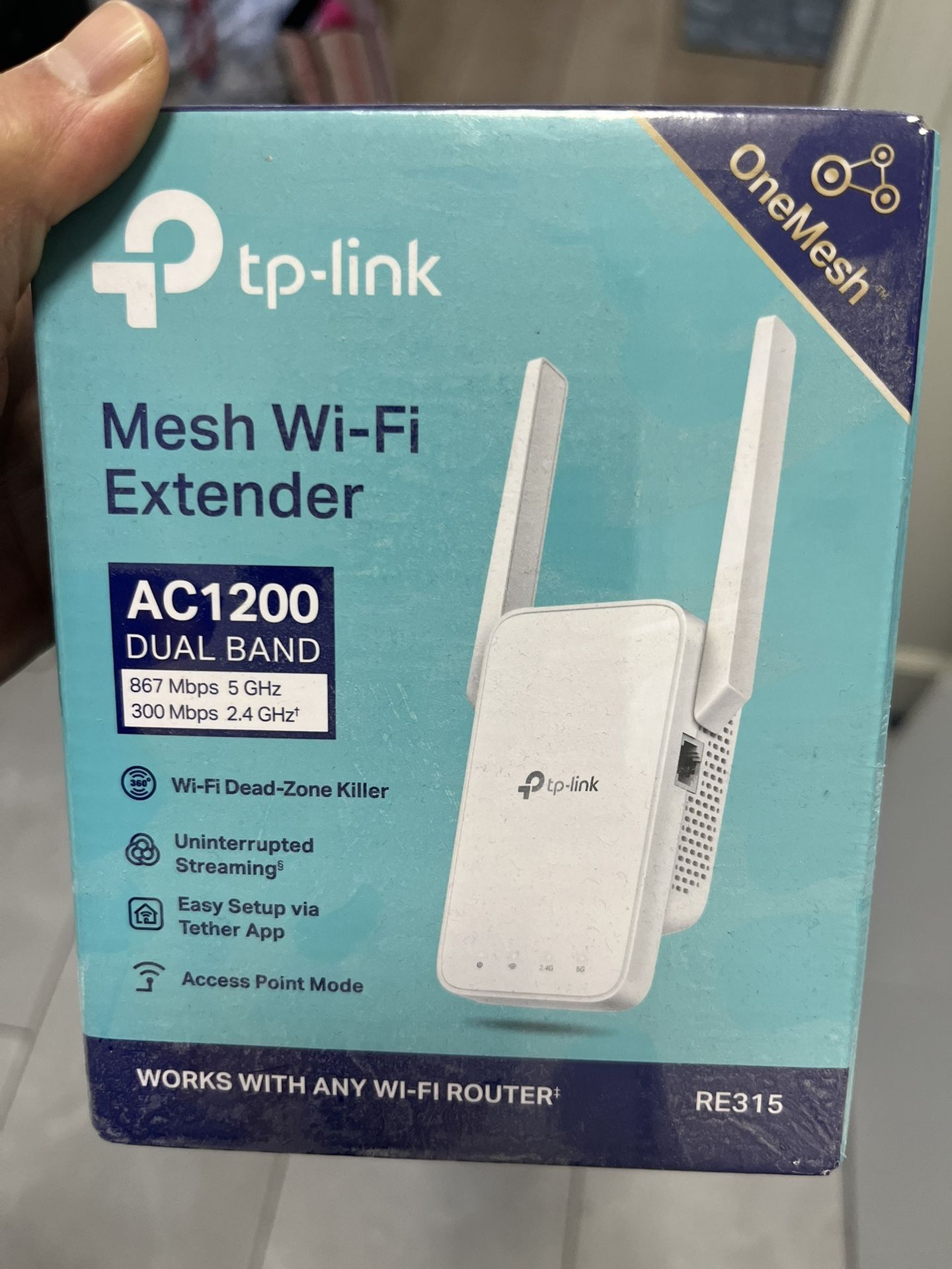 TP-Link Mesh Wi-Fi Extender AC1200