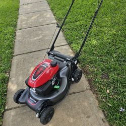 Honda Hrn216vka Self Propelled Mower Like New No Bag 330