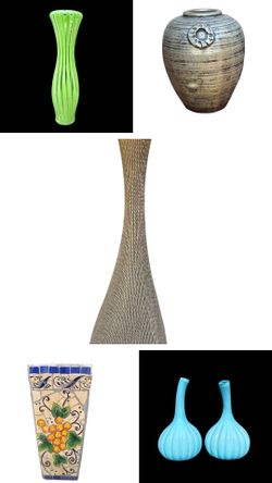 Vases For Sale Lot Of 3