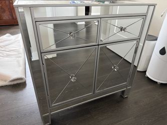 Mirrored Cabinets x 2