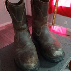 Brahma Steel Toed Work Boots Size 7.5