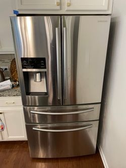 Samsung French Door Stainless Steel Refrigerator sale 450