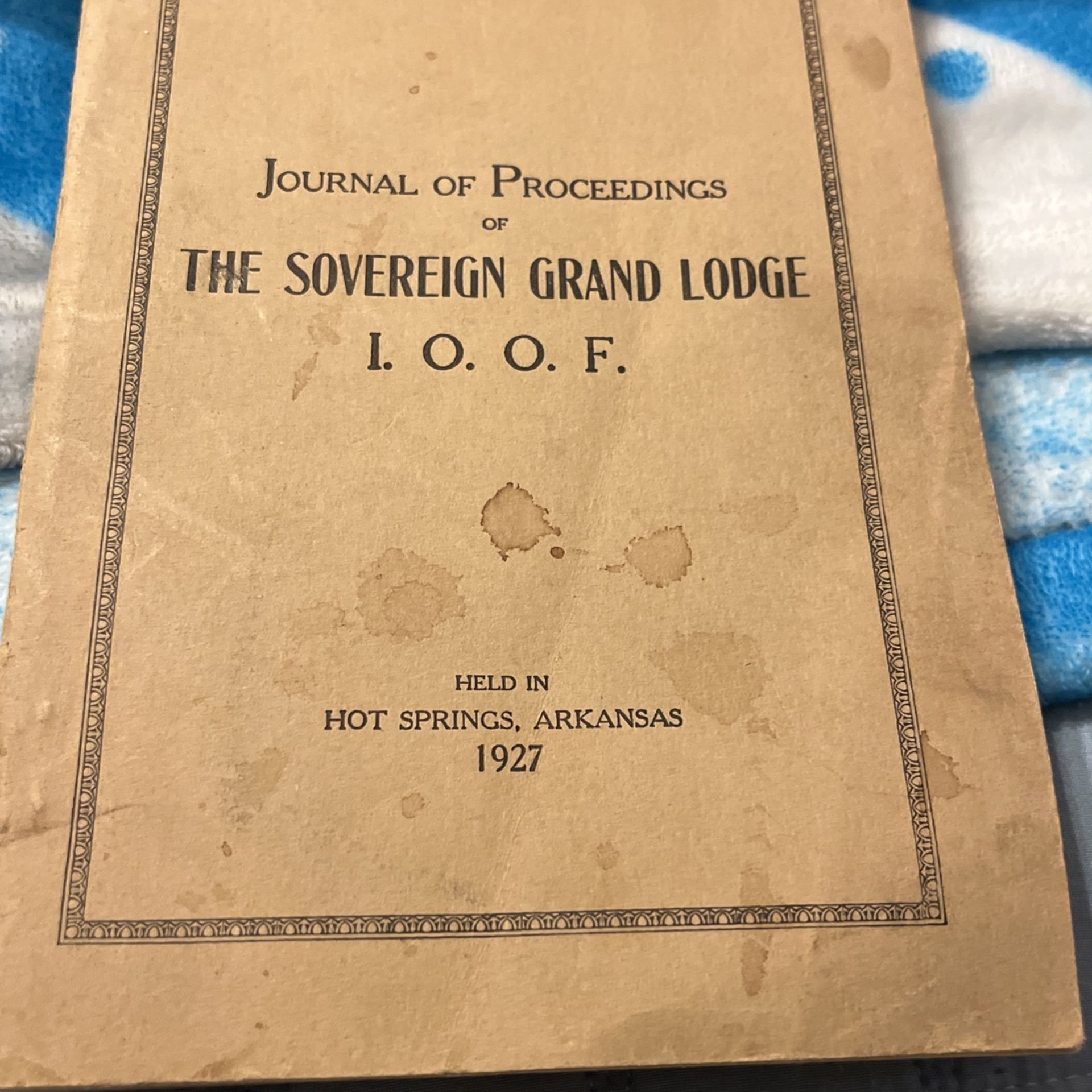 The Sovereign Grand Lodge Look