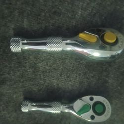 Stubby Ratchet Pair 1/4" and 3/8" Drive