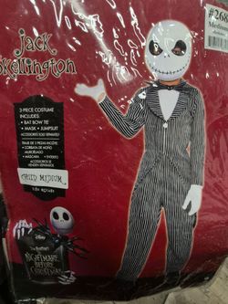 Jack Skellington 3-Piece Child Halloween Costume