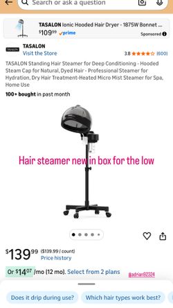 Hair Steamer And Dryer