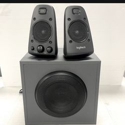 Logitech Z625 Powerful THX Sound 2.1 Home Theater/Computer Speaker System- Black