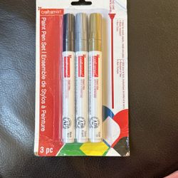 Pen Set, Broad Line, 3