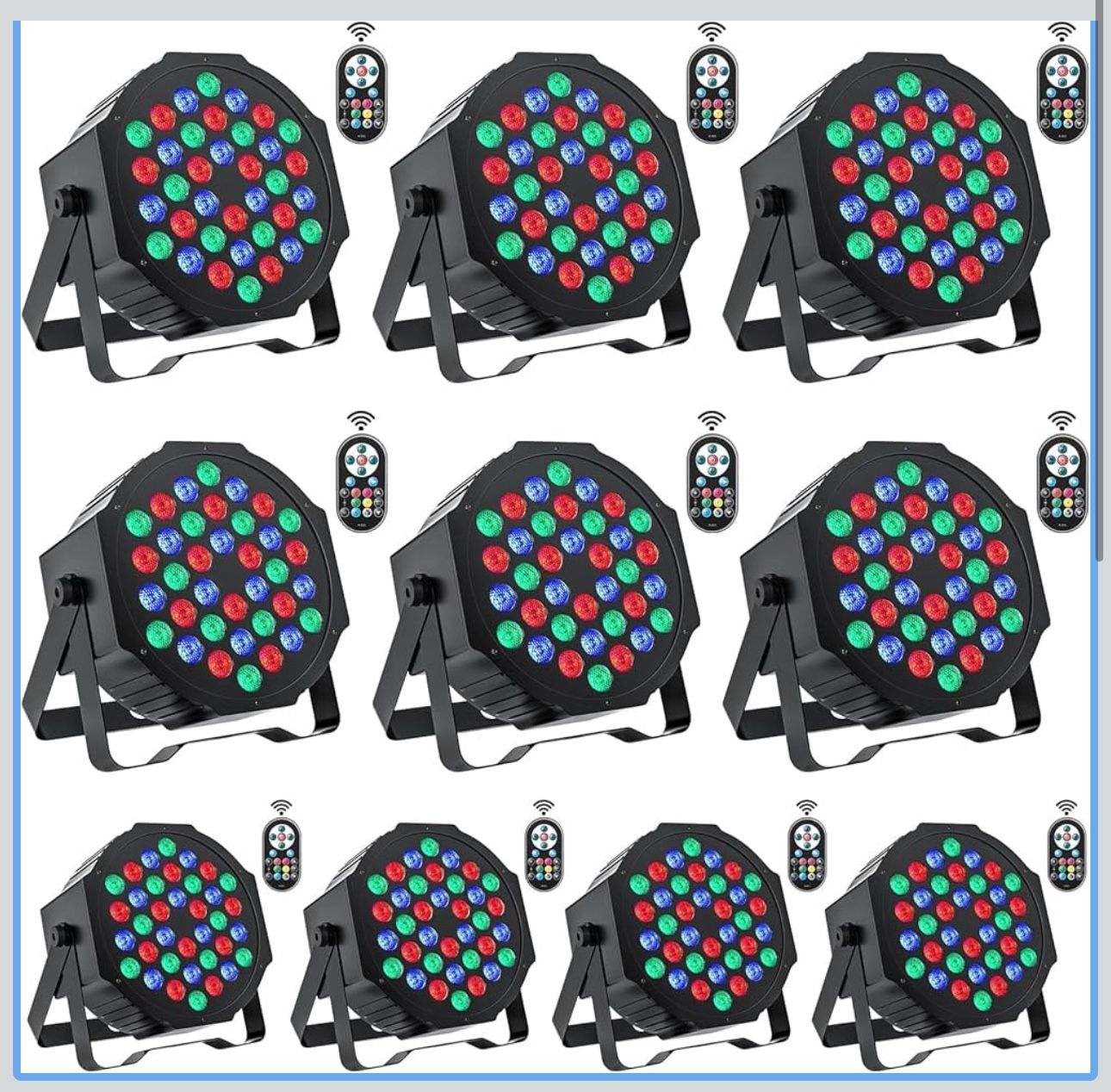 Dj Lights Pack Of 10