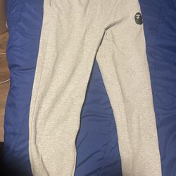 BAPE Grey Sweats (Happy New Year Pants)