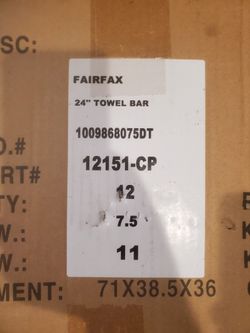 36 Kohler Chrome Towel Bars