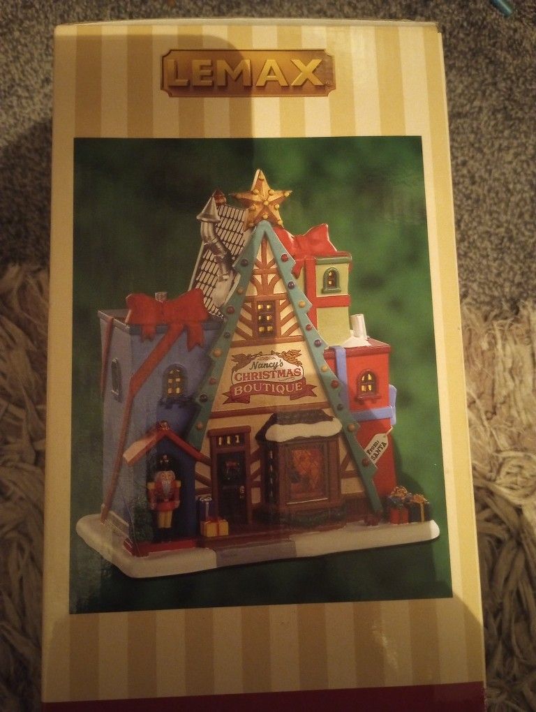 Porcelain Lemax Christmas Boutique 