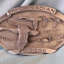 1985 Bergamot Brass Works Canadian Geese Canada Geese Migrating