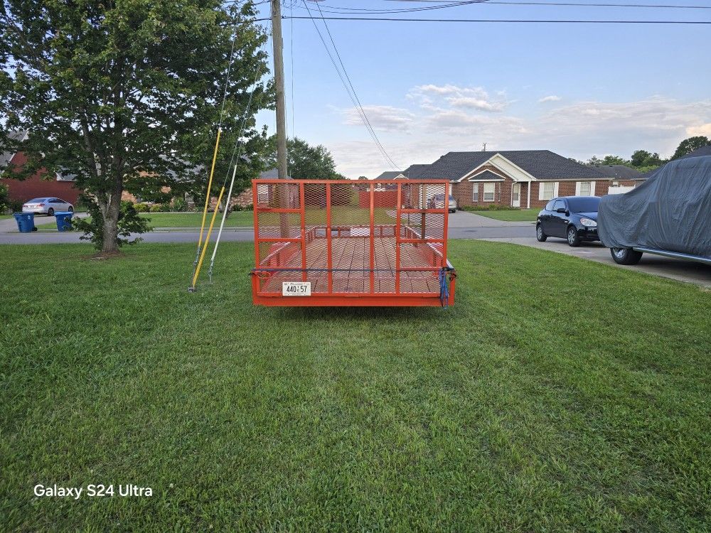 2023 Double tandem axle trailer