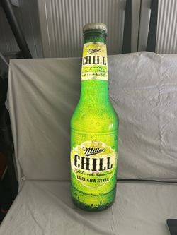 Miller Light Up Chelada Chill Sign