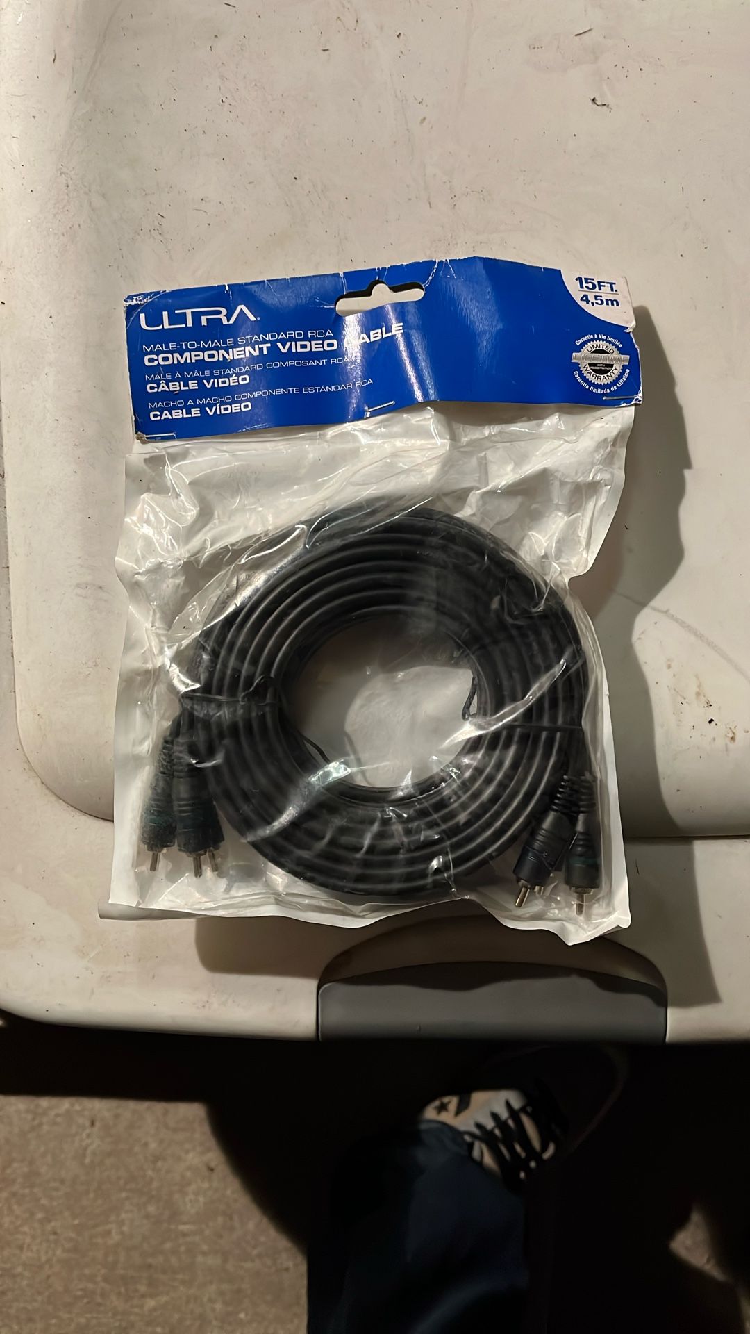 Ultra HD 15’ Component Video Cable