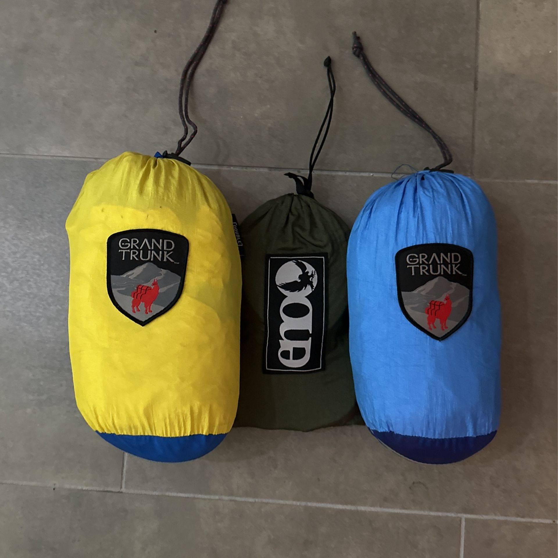 Grand Trunk Double Hammock And Parasheet With ENO Hammock Straps