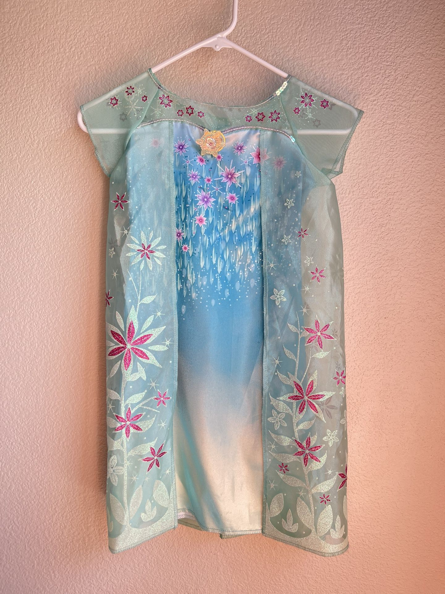 Disney Frozen Fever Elsa 4-6X Child Halloween Dress