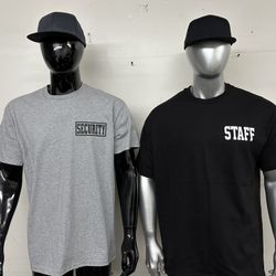 Security & Staff T-shirts And Custom Orders