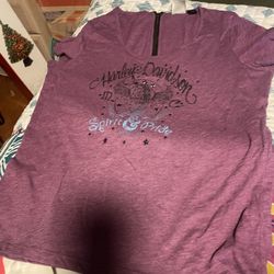 Woman’s Harley Davidson Shirts 1x-2x