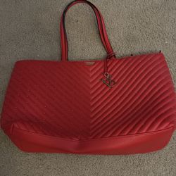 VICTORIA SECRET Studded V-Quilt Large Tote Bag 