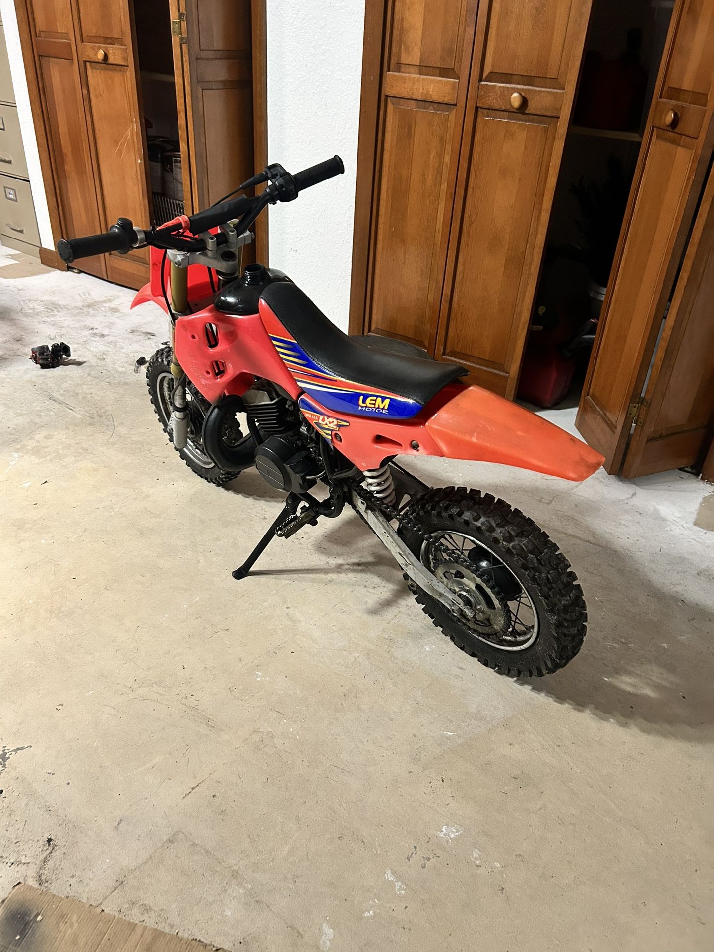 Italian Lem 50 Cc 2stroke Dirtbike