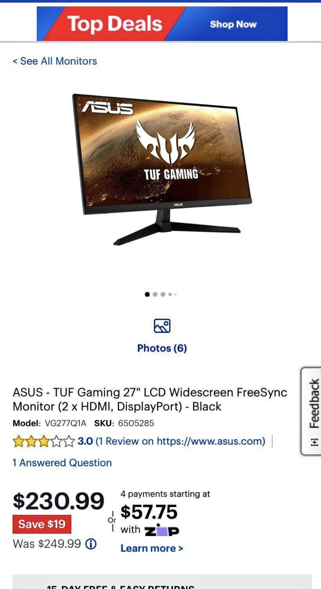 Asus Monitor