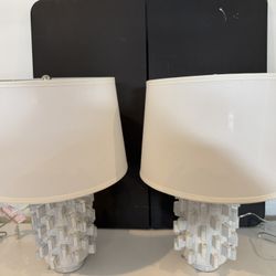 Matching Ceramic Table Lamps