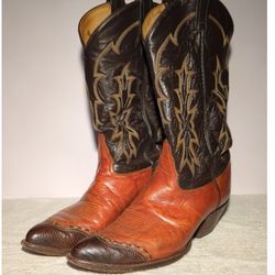 Leather Cowboy Boots 