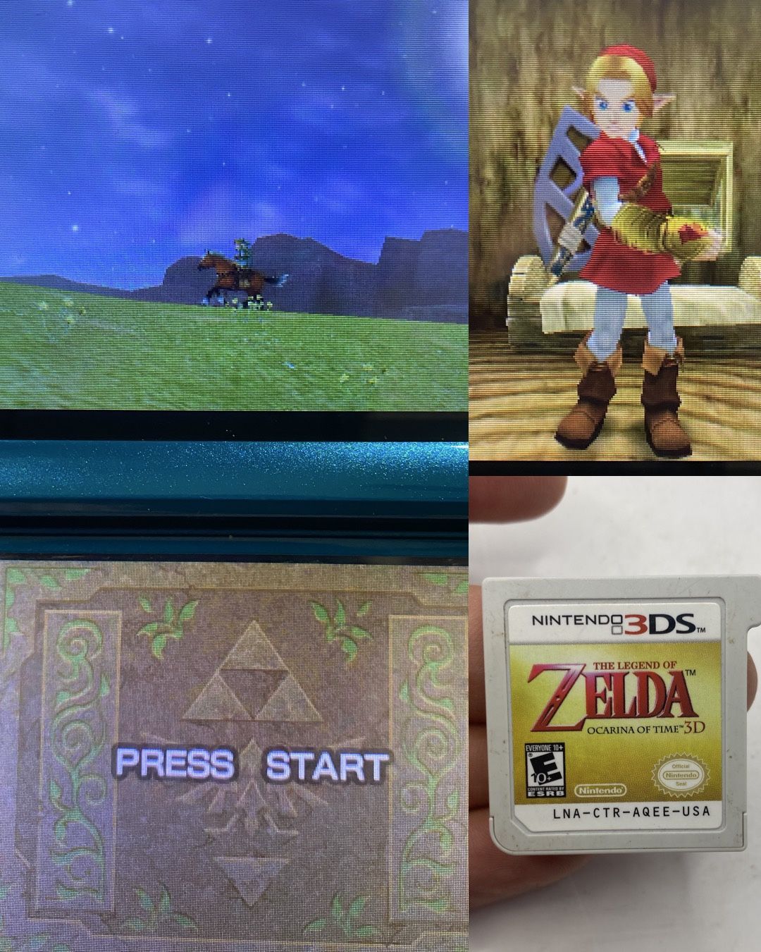 The Legend of Zelda: Ocarina of Time 3D - Nintendo 3DS - Cartridge Only Tested