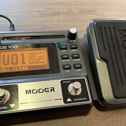 Mooer GE100 Multi Effects Guitar Pedal