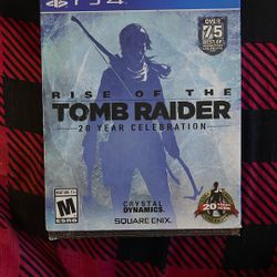Rise Of The Tomb Raider Ps4 20  Year Celebration