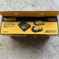 Brand New DeWalt Batteries And Charger