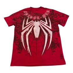 Marvel Red Spider Graphic Short Sleeve Tee