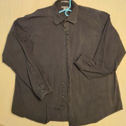 Apt. 9 Black Dress Shirt, XXL