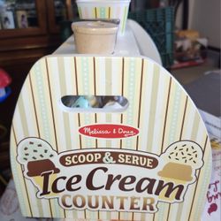 Melissa &Doug Ice Cream Counter 