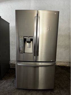LG French Doors stainless steel refrigerator