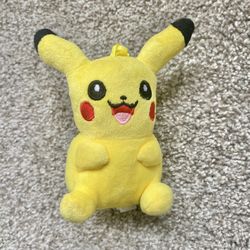 Pokémon Pikachu Yellow Plush Bag Clip
