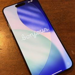 iPhone 15 Pro Max 256gb Black - Ultra Clean 