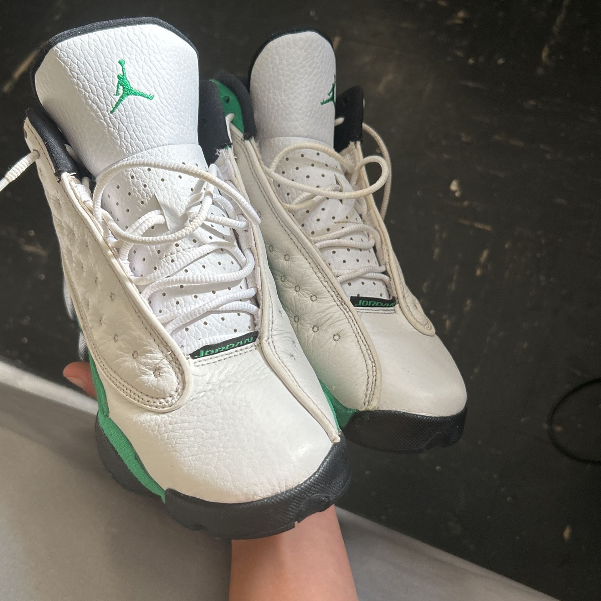 Jordan 13s Lucky Green