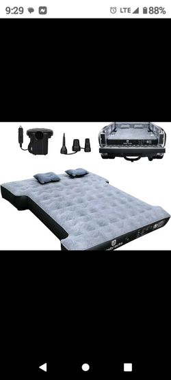 🔥Truck Bed Air Mattress for 5.5-5.8 ft. Camping with tote and electric air pump. Brand new
