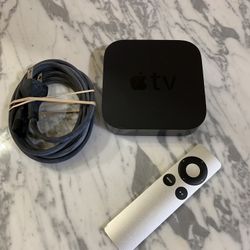 Apple TV (3rd Generation) 8GB HD Media Streamer - A1469 with Original Remote