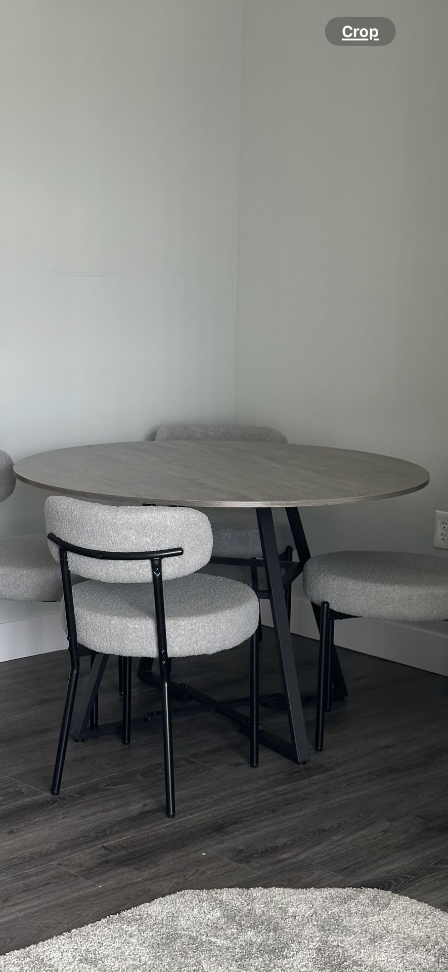 Table & chair from wayfair!