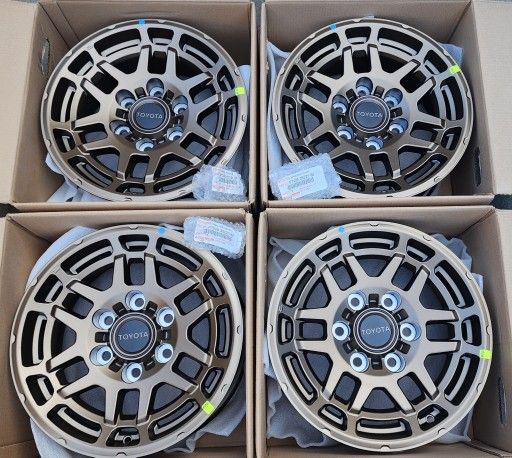 New 16" Toyota Tacoma TRD PRO Wheels