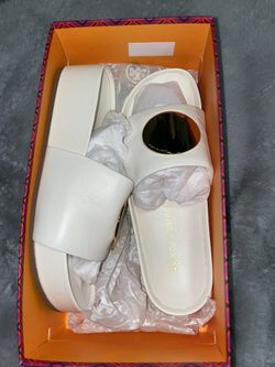 Brand New Tory Burch Sandals Patos Slide Size 9