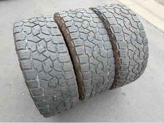 (3) 35x12.50R20 Toyo Open Country A/T