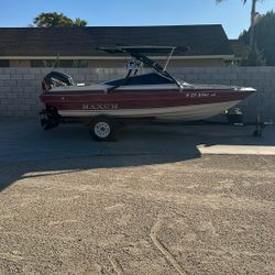 1990 Maxum 18 Ft Boat