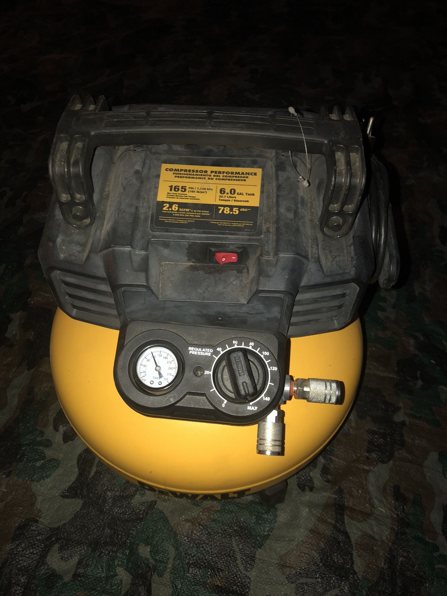 DeWalt Air compressor 