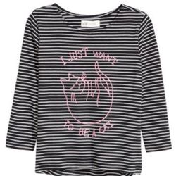 NWT✨ H&M Girls Striped  Top For Sale !!!
