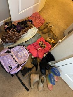 Girls size 7/8 and 13 shoes